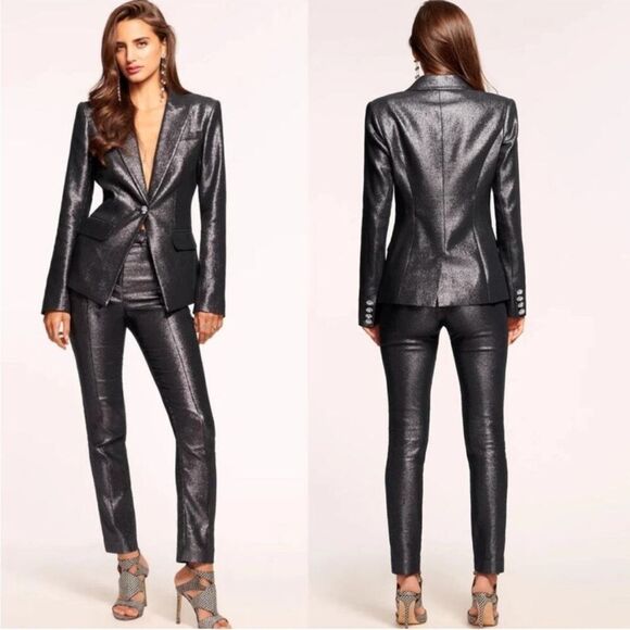 Ramy Brook Saylor Glitter Pant Size 00 - Picture 10 of 11